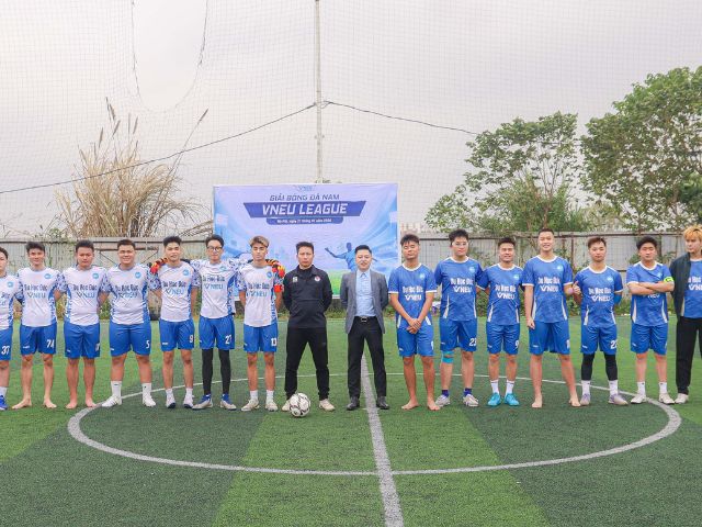 VNEU LEAGUE 2026: RỰC LỬA ĐAM MÊ SÂN CỎ – KHI TINH THẦN ĐỒNG ĐỘI LÊN NGÔI