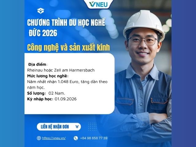 ĐƠN KỸ THUẬT: TUYỂN SINH NGÀNH CÔNG NGHỆ GIA CÔNG VÀ SẢN XUẤT KÍNH