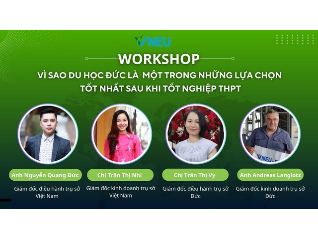 &quot;✨ Recap buổi Workshop Online: Vì sao Du học nghề Đức là một trong những lựa chọn tốt nhất hiện nay sau khi tốt nghiệp THPT ✨