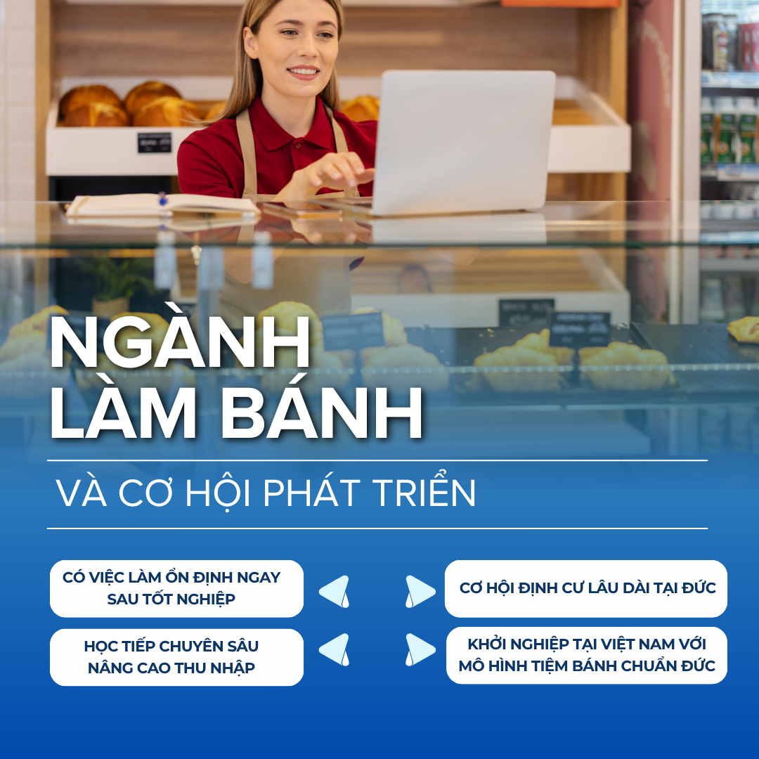 ưu điểm của ngành bán bánh