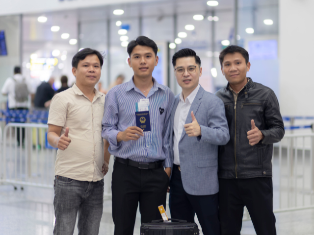 Chúc mừng Huỳnh Vũ nhận visa du học nghề Đức, chính thức lên đường ngành Chế biến thực phẩm
